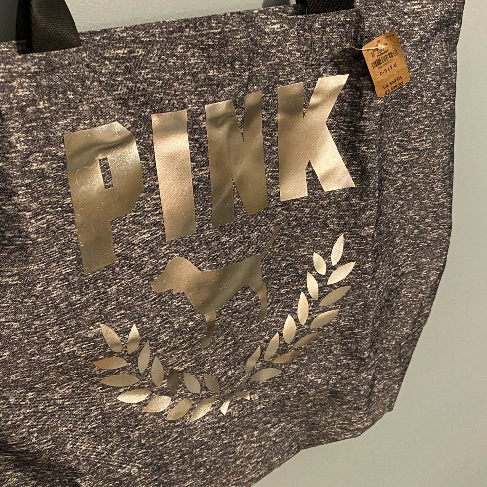 PINK gray bag